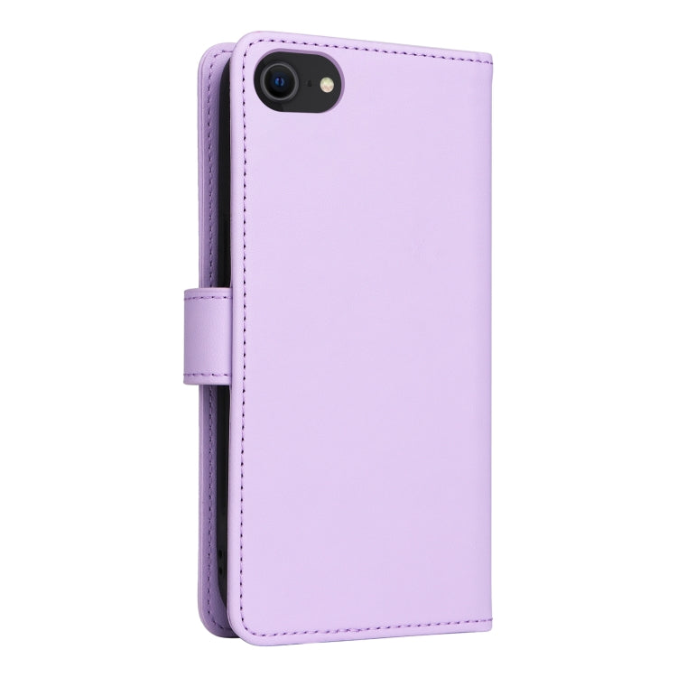 For iPhone 6 / 7 / 8 BETOPNICE BN-005 2 in 1 Detachable Imitate Genuine Leather Phone Case(Light Purple) - HoMEdemic™ 
