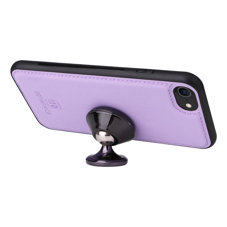 For iPhone 6 / 7 / 8 BETOPNICE BN-005 2 in 1 Detachable Imitate Genuine Leather Phone Case(Light Purple) - HoMEdemic™ 