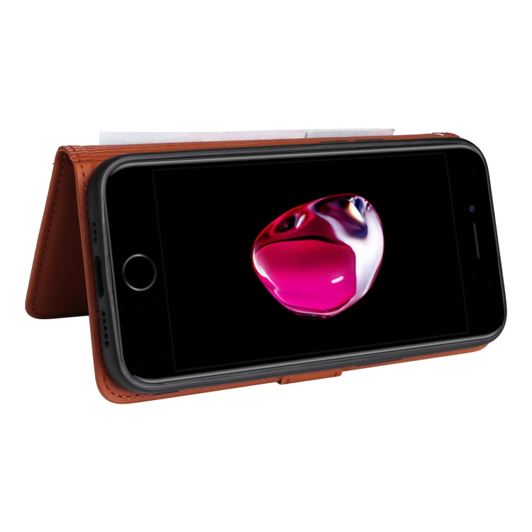 For iPhone 6 Plus / 7 Plus / 8 Plus BETOPNICE BN-005 2 in 1 Detachable Imitate Genuine Leather Phone Case(Brown) - HoMEdemic™ 