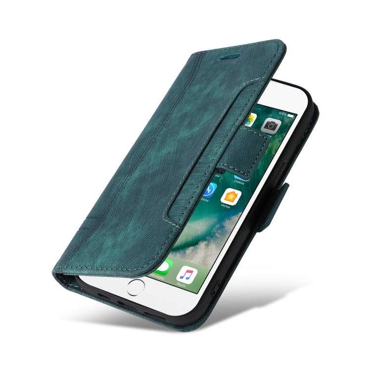For iPhone 7 Plus / 8 Plus BETOPNICE Dual-side Buckle Leather Phone Case(Green) - HoMEdemic™ 