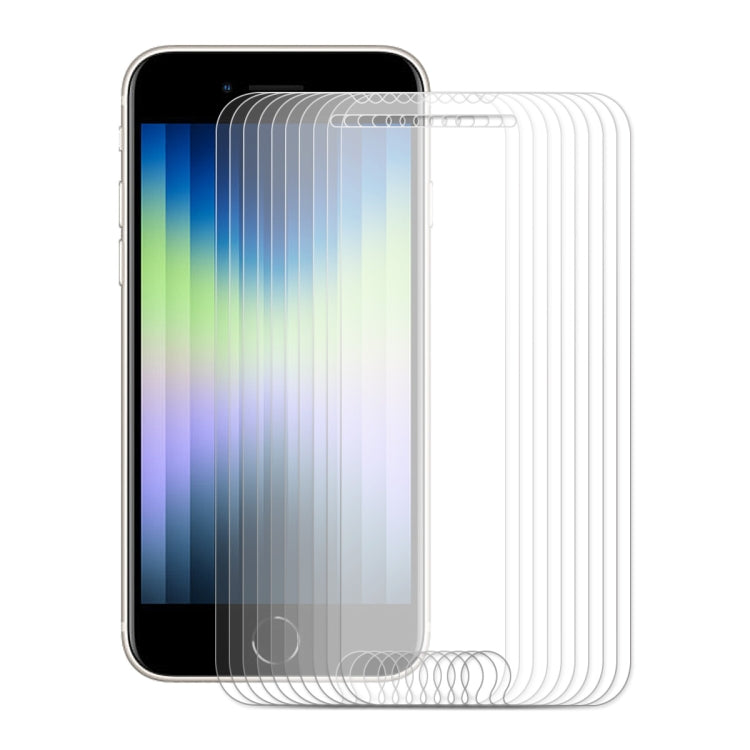 For iPhone 8 / 7 10pcs ENKAY 0.26mm 9H Tempered Glass Film - HoMEdemic™ 