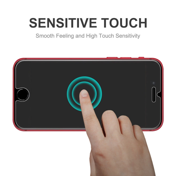 For iPhone SE 2022 / 2020 10pcs ENKAY Thickened Glue No White Edge 0.26mm 9H 2.5D Tempered Glass Film - HoMEdemic™ 