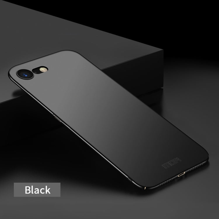 For iPhone SE 2022 / 2020 MOFI Frosted PC Ultra-thin Hard Case(Black) - HoMEdemic™ 