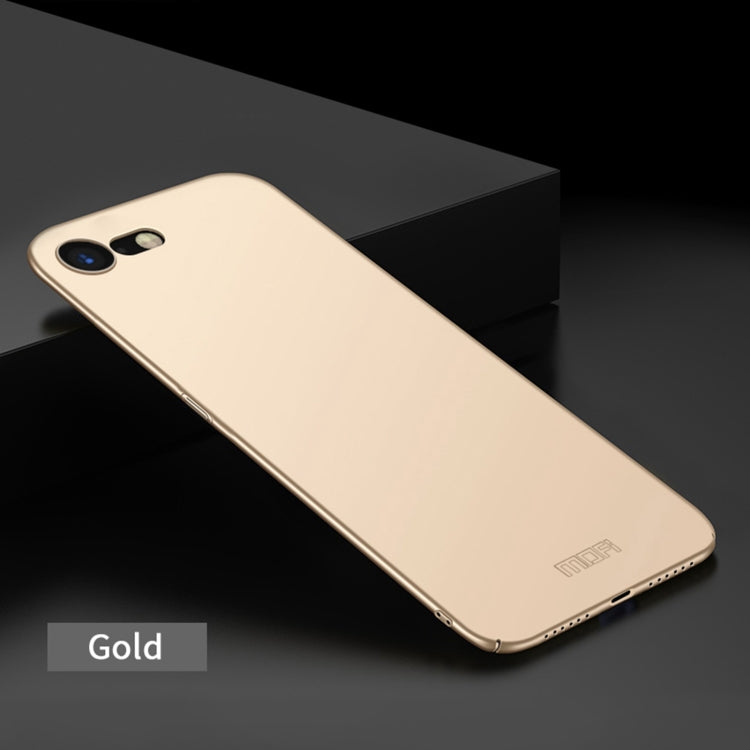 For iPhone SE 2022 / 2020 MOFI Frosted PC Ultra-thin Hard Case(Gold) - HoMEdemic™ 