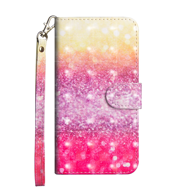 For iPhone SE 2022 / SE 2020 / 8 / 7 3D Painting Pattern Horizontal Flip TPU + PU Leather Case with Holder & Card Slots & Wallet(Gradient Color) - HoMEdemic™ 