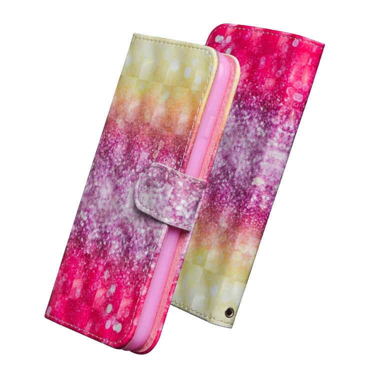 For iPhone SE 2022 / SE 2020 / 8 / 7 3D Painting Pattern Horizontal Flip TPU + PU Leather Case with Holder & Card Slots & Wallet(Gradient Color) - HoMEdemic™ 