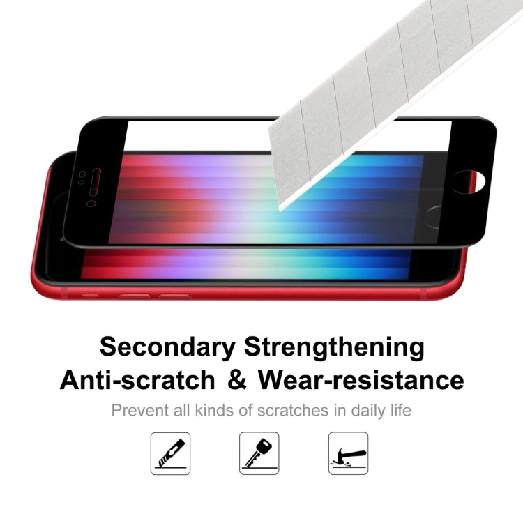 For iPhone SE 2022 / SE 2020 / 8 / 7 5pcs ENKAY Full Glue 6D Tempered Glass Anti-scratch  Film - HoMEdemic™ 