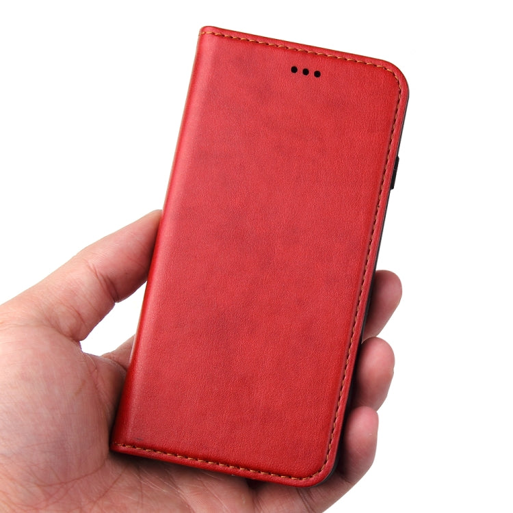 For iPhone SE 2022 / SE 2020 / 8 / 7 Fierre Shann PU Genuine Leather Texture Horizontal Flip Leather Case with Holder & Card Slots & Wallet(Red) - HoMEdemic™ 