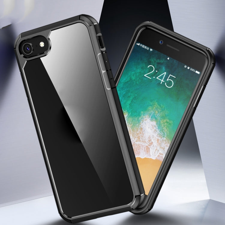 For iPhone SE 2022 / SE 2020 iPAKY Star King Series TPU + PC Protective Case(Black) - HoMEdemic™ 