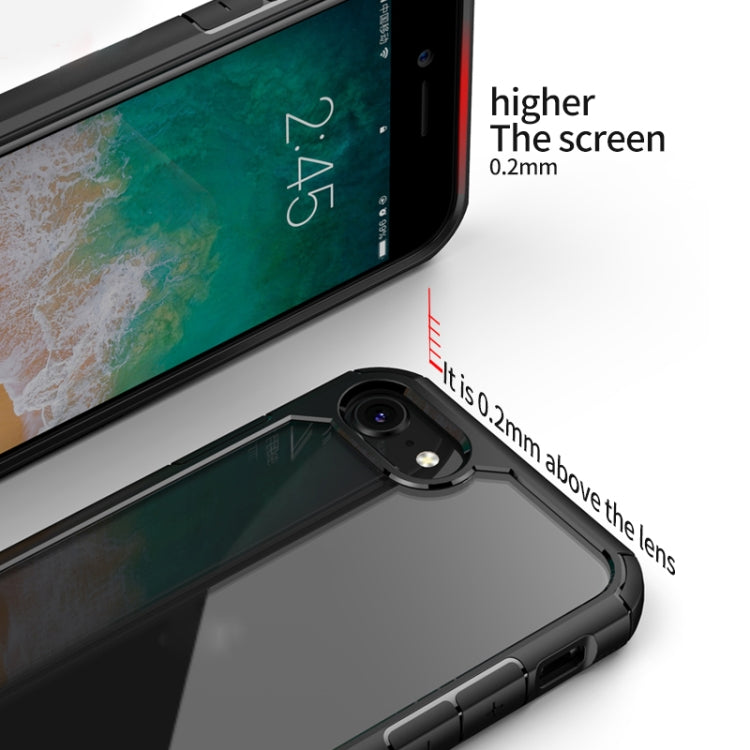 For iPhone SE 2022 / SE 2020 iPAKY Star King Series TPU + PC Protective Case(Black) - HoMEdemic™ 