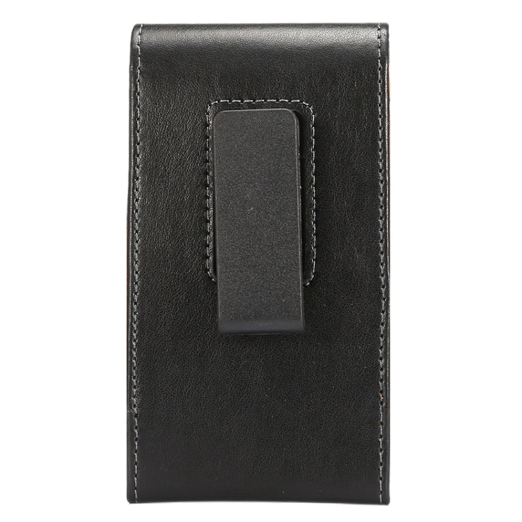 For iPhone X  & Galaxy S7 / S6 / G920 & S5 / G900 & S4 / i9500 & Grand DUOS / I9082 5.2 Inch Universal Lambskin Texture Vertical Flip Leather Case / Waist Bag with Rotatable Back Splint - HoMEdemic™ 