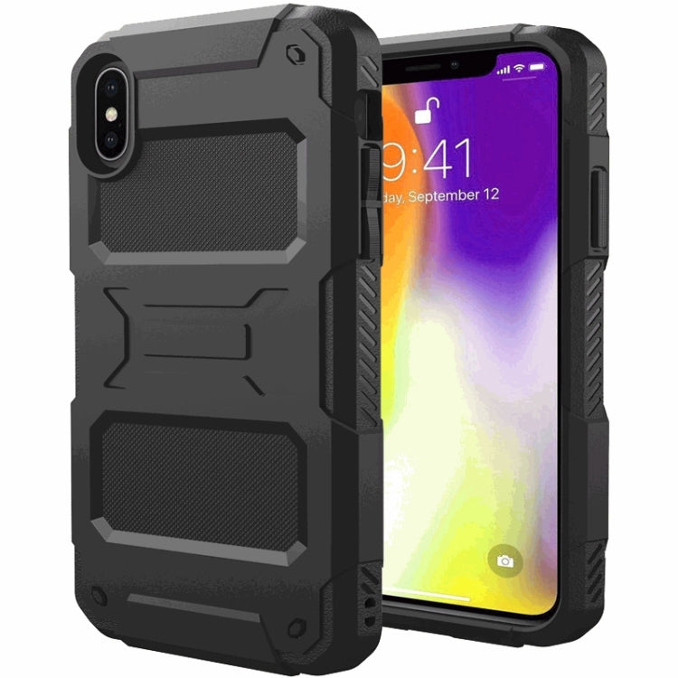 For iPhone X / XS FATBEAR Armor Shockproof Cooling Case(Black) - HoMEdemic™ 