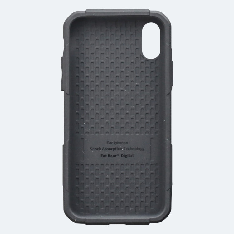 For iPhone X / XS FATBEAR Armor Shockproof Cooling Case(Black) - HoMEdemic™ 
