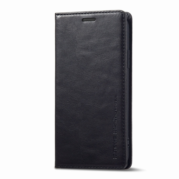For iPhone X / XS LC.IMEEKE RFID Anti-theft Leather Phone Case(Black) - HoMEdemic™ 