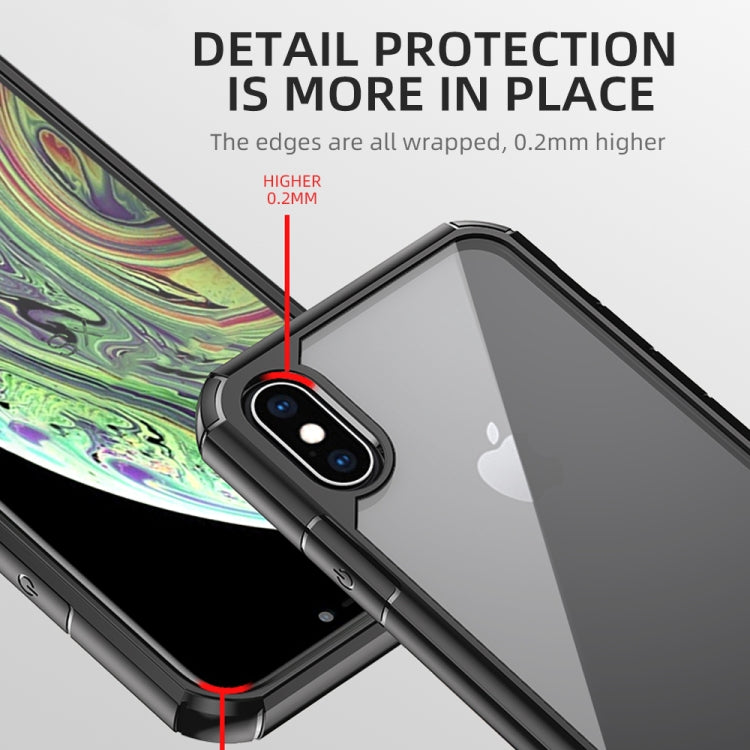 For iPhone X / XS iPAKY Star King Series TPU + PC Protective Case(Black) - HoMEdemic™ 