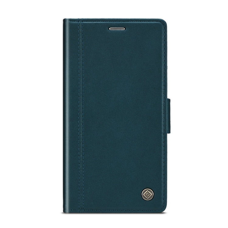 For iPhone XR LC.IMEEKE Magnetic Buckle PU + TPU Horizontal Flip Leather Case with Holder & Card Slots & Wallet(Blue) - HoMEdemic™ 