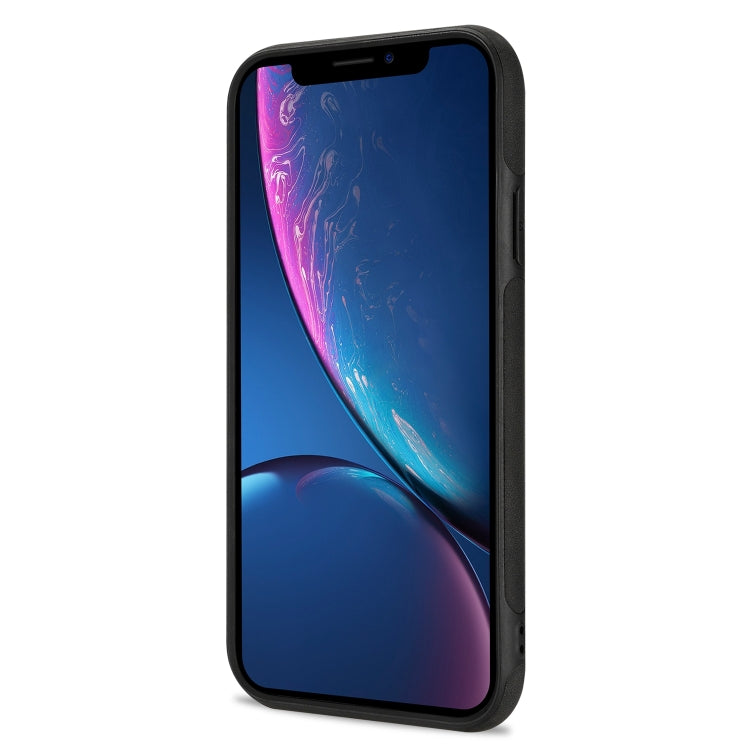 For iPhone XR N.BEKUS Vertical Flip Card Slot RFID Phone Case(Black) - HoMEdemic™ 