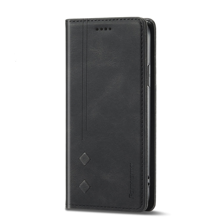 For iPhone XS Max Forwenw F2 Series Magnetic Horizontal Flip Leather Case with Holder & Card Slots & Wallet(Black) - HoMEdemic™ 