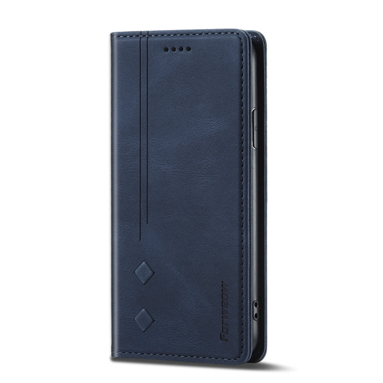 For iPhone XS Max Forwenw F2 Series Magnetic Horizontal Flip Leather Case with Holder & Card Slots & Wallet(Blue) - HoMEdemic™ 