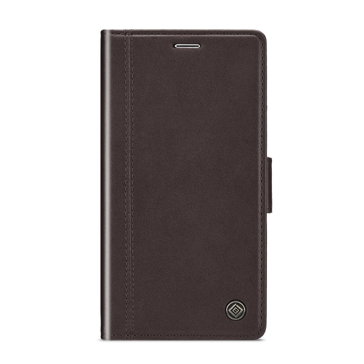 For iPhone XS Max LC.IMEEKE Magnetic Buckle PU + TPU Horizontal Flip Leather Case with Holder & Card Slots & Wallet(Coffee) - HoMEdemic™ 