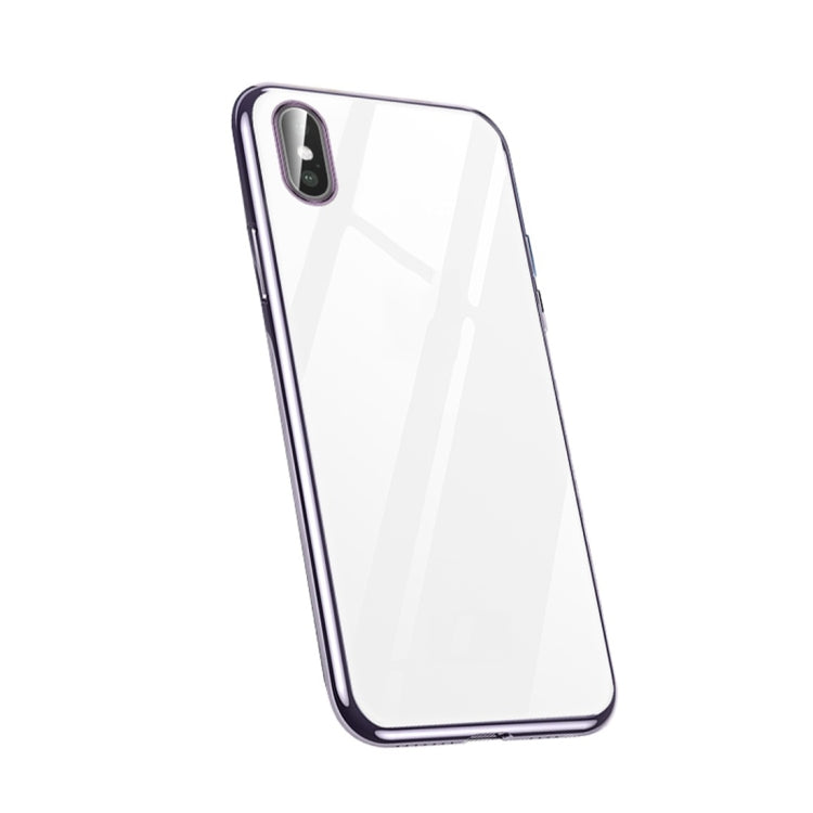For iPhone XS Max SULADA Shockproof Ultra-thin TPU Protective Case(Purple) - HoMEdemic™ 