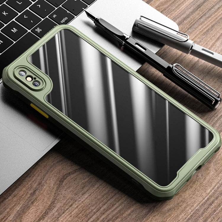 For iPhone XS Max iPAKY Dawn Series Airbag Shockproof TPU Case(Army Green) - HoMEdemic™ 
