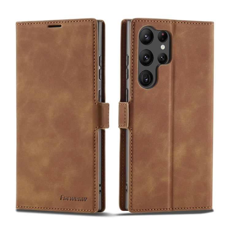 Forwenw Dream Series Oil Edge Strong Magnetism Leather Phone Case, For Samsung Galaxy S23 Ultra 5G, For Samsung Galaxy A14 5G, For Samsung Galaxy A54 5G, For iPhone 14, For iPhone 14 Plus, For iPhone 14 Pro - HoMEdemic™ 