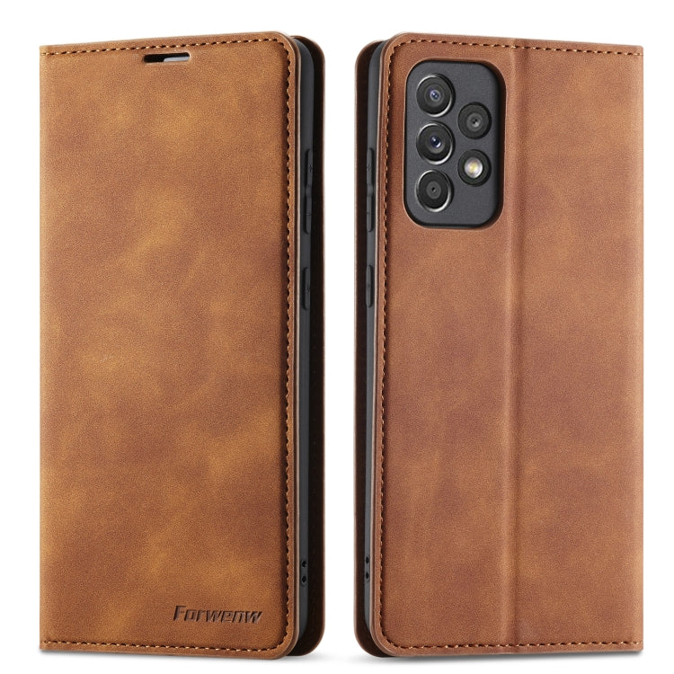 Forwenw Dream Series Oil Edge Strong Magnetism Leather Phone Case, For Samsung Galaxy S23 Ultra 5G, For Samsung Galaxy A14 5G, For Samsung Galaxy A54 5G, For iPhone 14, For iPhone 14 Plus, For iPhone 14 Pro - HoMEdemic™ 