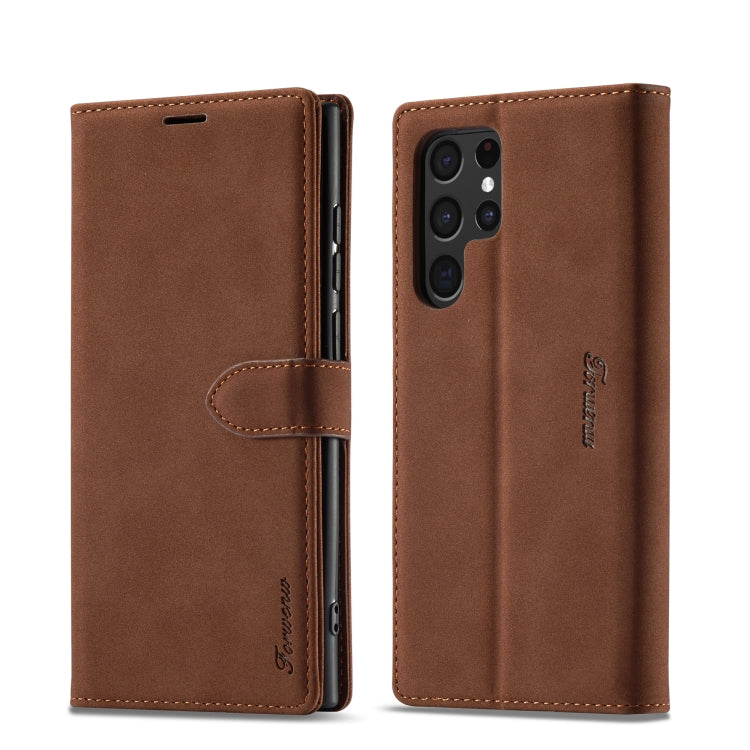 Forwenw F1 Series Matte Strong Magnetism Leather Phone Case, For Samsung Galaxy S23 Ultra 5G, For iPhone 14, For iPhone 14 Plus, For iPhone 14 Pro, For iPhone 14 Pro Max - HoMEdemic™ 