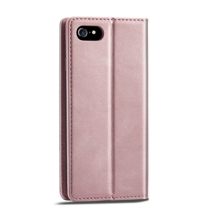 Forwenw F2 Series Magnetic Horizontal Flip Leather Case with Holder & Card Slots & Wallet For iPhone 8 Plus / 7 Plus(Rose Gold) - HoMEdemic™ 