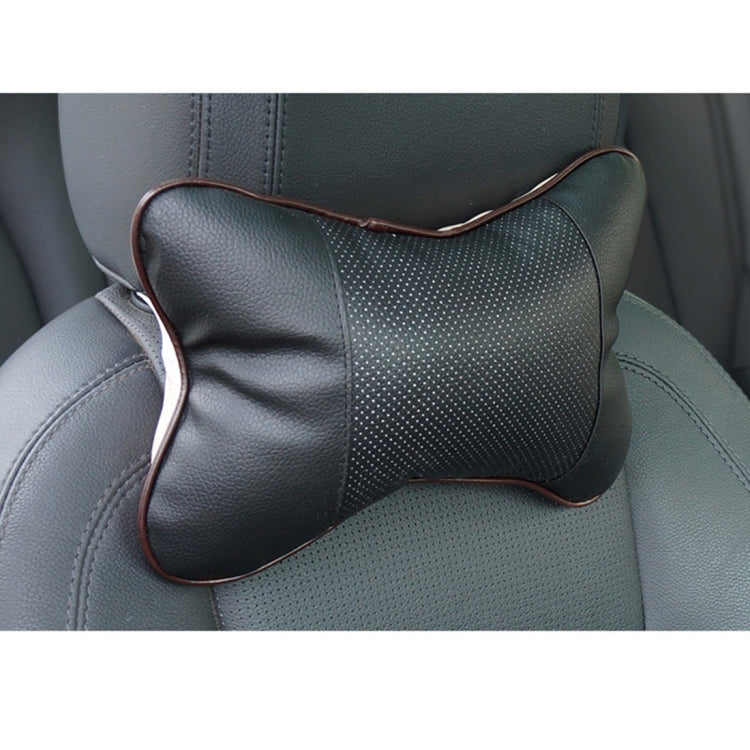 Four Seasons Breathable Leather Surface Car Neck Pillow Head Pillow, CMS5413A, CMS5413B, CMS5413C, CMS5413D, CMS5413E, CMS5413F - HoMEdemic™