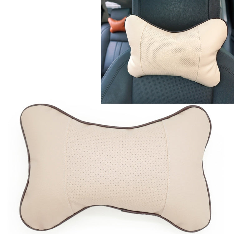 Four Seasons Breathable Leather Surface Car Neck Pillow Head Pillow, CMS5413A, CMS5413B, CMS5413C, CMS5413D, CMS5413E, CMS5413F - HoMEdemic™