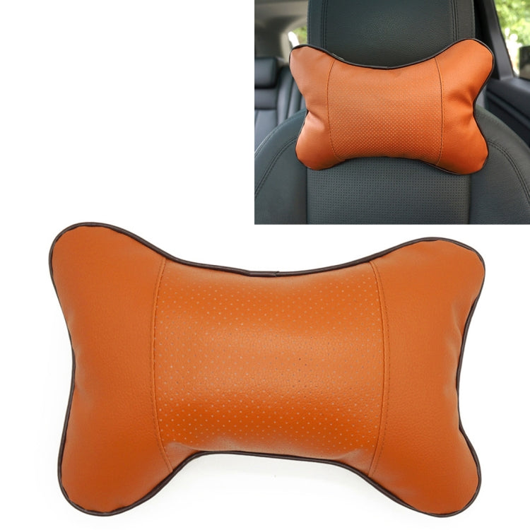 Four Seasons Breathable Leather Surface Car Neck Pillow Head Pillow, CMS5413A, CMS5413B, CMS5413C, CMS5413D, CMS5413E, CMS5413F - HoMEdemic™