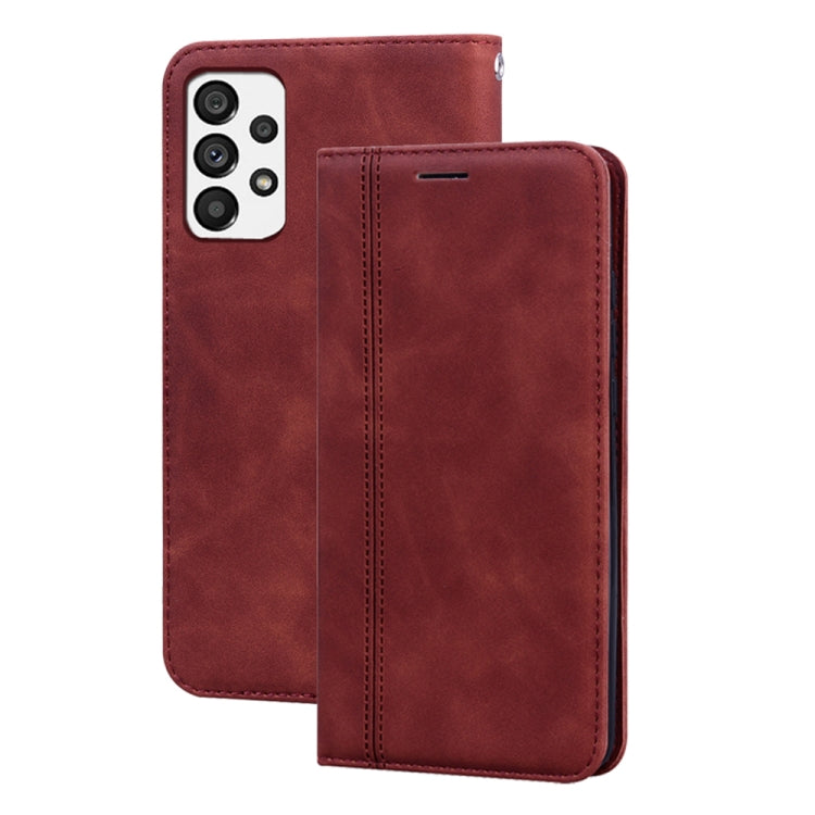 Frosted Business Magnetic Horizontal Flip PU Phone Case, For Honor X7/Play 30 Plus, For Samsung Galaxy M33 5G Global, For Samsung Galaxy M53, For Samsung Galaxy A73 5G - HoMEdemic™ 