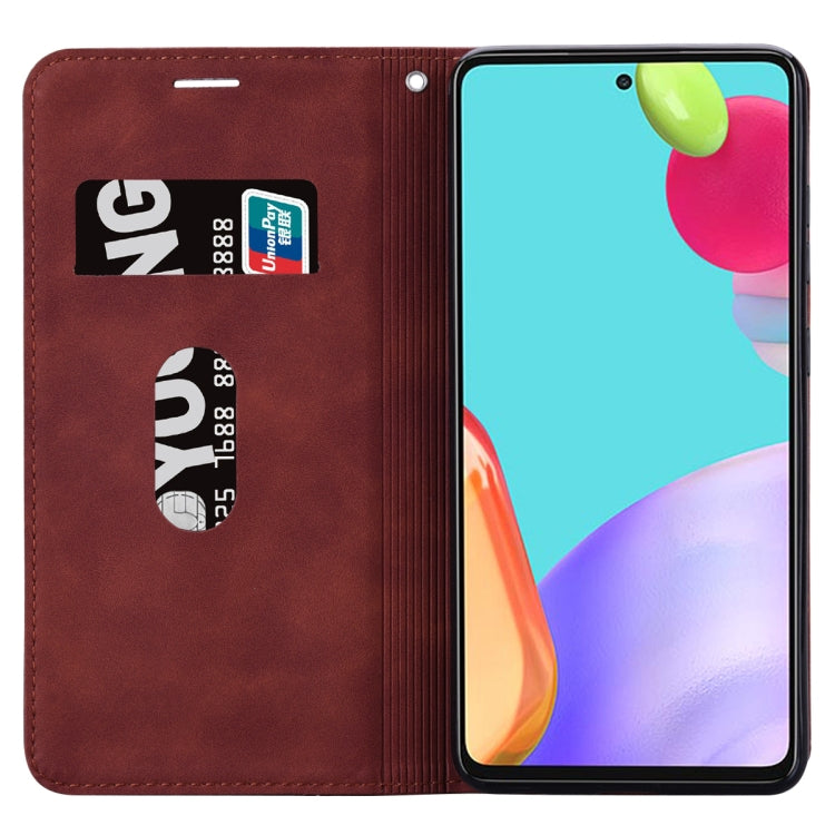 Frosted Business Magnetic Horizontal Flip PU Phone Case, For Xiaomi Poco M4 Pro 4G, For Xiaomi Poco X4 Pro 5G - HoMEdemic™ 