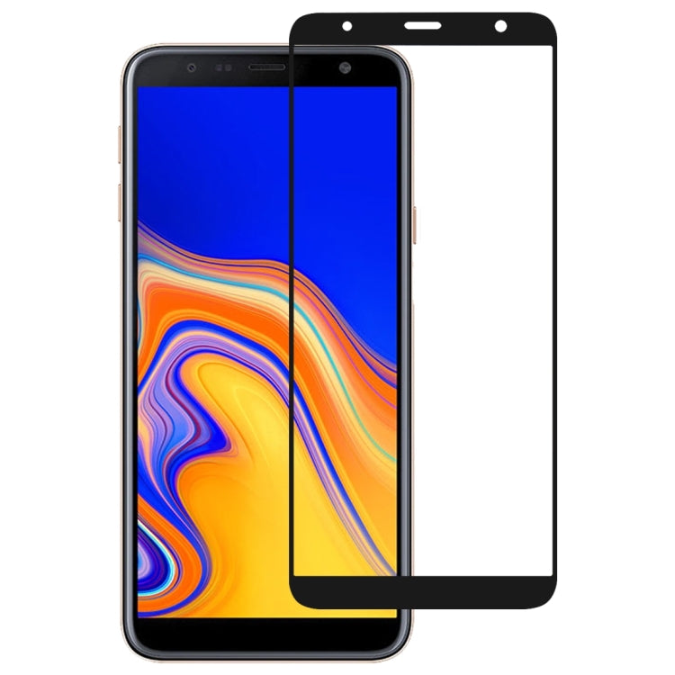 Full Glue Full Cover Screen Protector Tempered Glass Film for Galaxy J6+ & J4+, For Galaxy J6+ & J4+ - HoMEdemic™ 