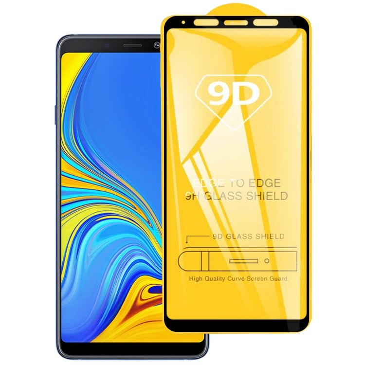 Full Glue Full Cover Screen Protector Tempered Glass film for Galaxy A9 (2018), For Galaxy A9 (2018) - HoMEdemic™ 