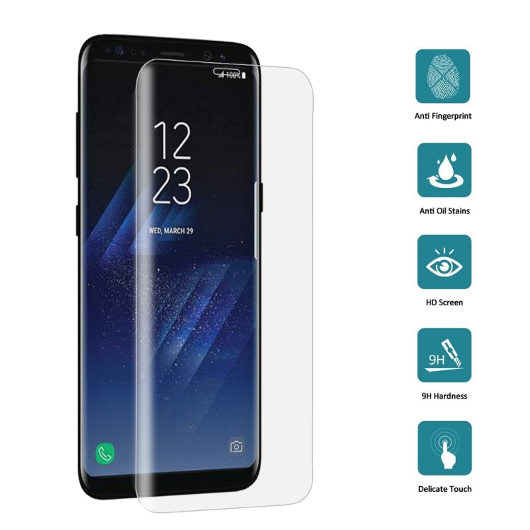 Full Screen Coverage Curved Tempered Glass Protector For Galaxy S8, For Galaxy S8 / G950 - HoMEdemic™ 