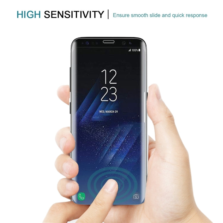 Full Screen Coverage Curved Tempered Glass Protector For Galaxy S8, For Galaxy S8 / G950 - HoMEdemic™ 