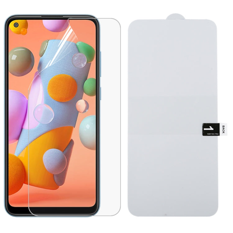 Full Screen Protector Explosion-proof Hydrogel Film, For iPhone 12 mini, For iPhone 12 / 12 Pro, For iPhone 12 Pro Max, For Samsung Galaxy A11, For Samsung Galaxy M21 / M21 2021, For Samsung Galaxy M31, For Samsung Galaxy A41, For Samsung Galaxy Note20... - HoMEdemic™ 