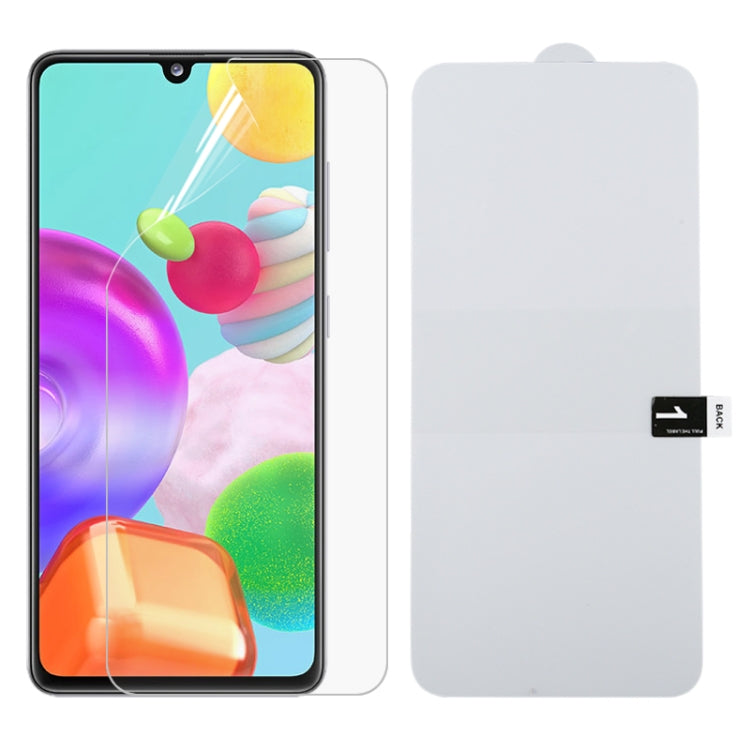 Full Screen Protector Explosion-proof Hydrogel Film, For iPhone 12 mini, For iPhone 12 / 12 Pro, For iPhone 12 Pro Max, For Samsung Galaxy A11, For Samsung Galaxy M21 / M21 2021, For Samsung Galaxy M31, For Samsung Galaxy A41, For Samsung Galaxy Note20... - HoMEdemic™ 