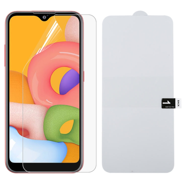 Full Screen Protector Explosion-proof Hydrogel Film, For iPhone 12 mini, For iPhone 12 / 12 Pro, For iPhone 12 Pro Max, For Samsung Galaxy A11, For Samsung Galaxy M21 / M21 2021, For Samsung Galaxy M31, For Samsung Galaxy A41, For Samsung Galaxy Note20... - HoMEdemic™ 