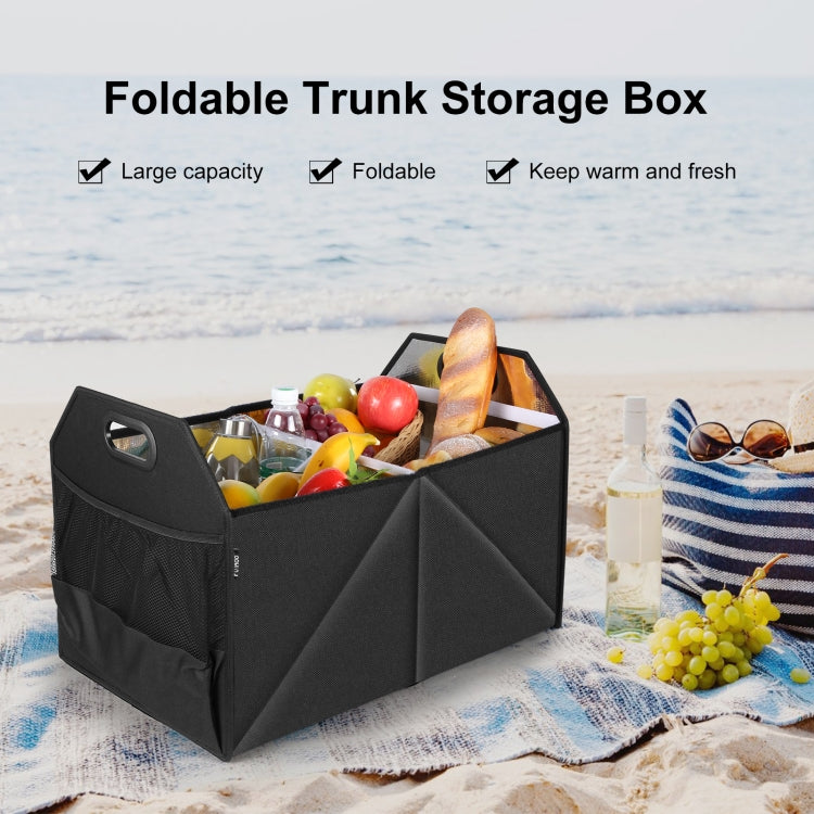 FunAdd Foldable Storage Fresh Box Vehicle Trunk Organizer Bag Transportation Fresh-keeping Box (Black) - HoMEdemic™ 