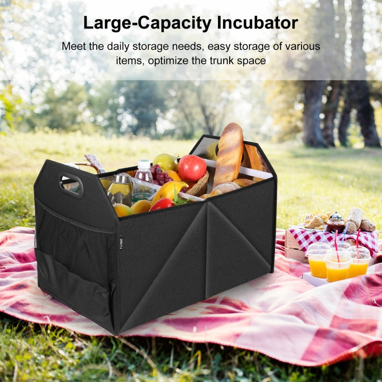 FunAdd Foldable Storage Fresh Box Vehicle Trunk Organizer Bag Transportation Fresh-keeping Box (Black) - HoMEdemic™ 