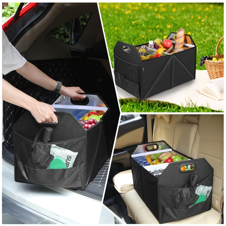 FunAdd Foldable Storage Fresh Box Vehicle Trunk Organizer Bag Transportation Fresh-keeping Box (Black) - HoMEdemic™ 
