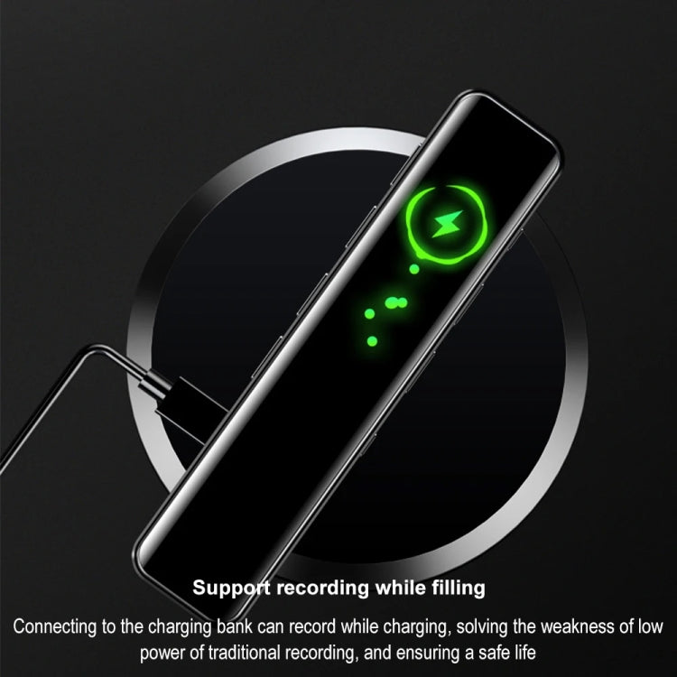 G1 0.96-Inch IPS Color Screen HD Smart Mini Noise Reduction Timer Recorder, Capacity: 8GB - HoMEdemic™ 