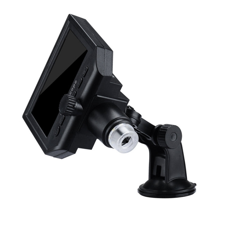 G600 600X 3.6MP 4.3 inch HD LCD Display USB Charging Portable Digital Microscope with LED Light, Support Micro SD Card(64GB Max), US Plug, AC 100-240V, US Plug - HoMEdemic™ 