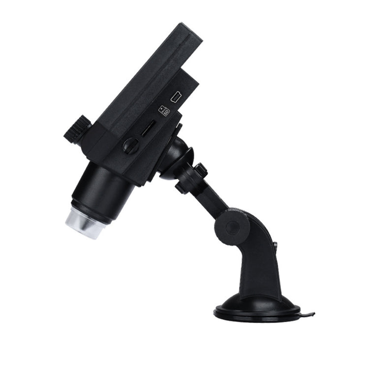 G600 600X 3.6MP 4.3 inch HD LCD Display USB Charging Portable Digital Microscope with LED Light, Support Micro SD Card(64GB Max), US Plug, AC 100-240V, US Plug - HoMEdemic™ 