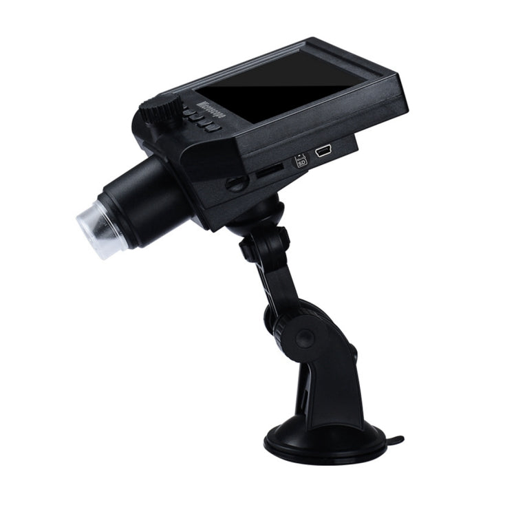 G600 600X 3.6MP 4.3 inch HD LCD Display USB Charging Portable Digital Microscope with LED Light, Support Micro SD Card(64GB Max), US Plug, AC 100-240V, US Plug - HoMEdemic™ 