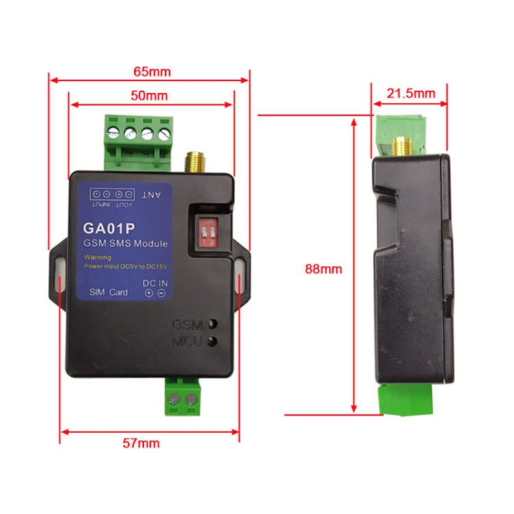 GA01P Mini Smart Power-off GSM SMS Phone Alarm Module, GA01P - HoMEdemic™ 